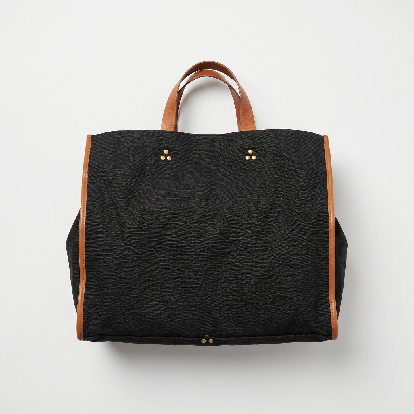 Two-Tone Canvas Tote Bag