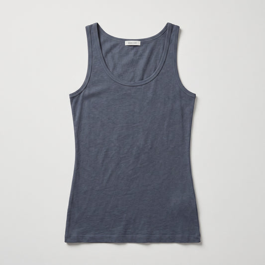 Essential Cotton Scoop Tank