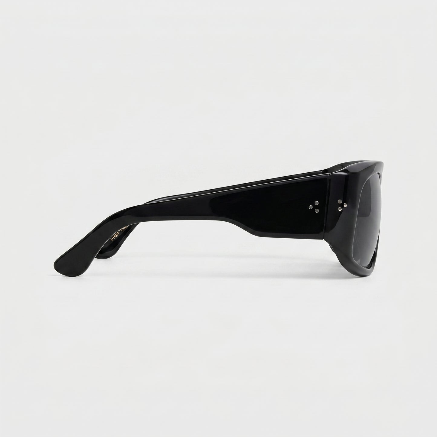 Oversized Acetate Shield Sunglasses