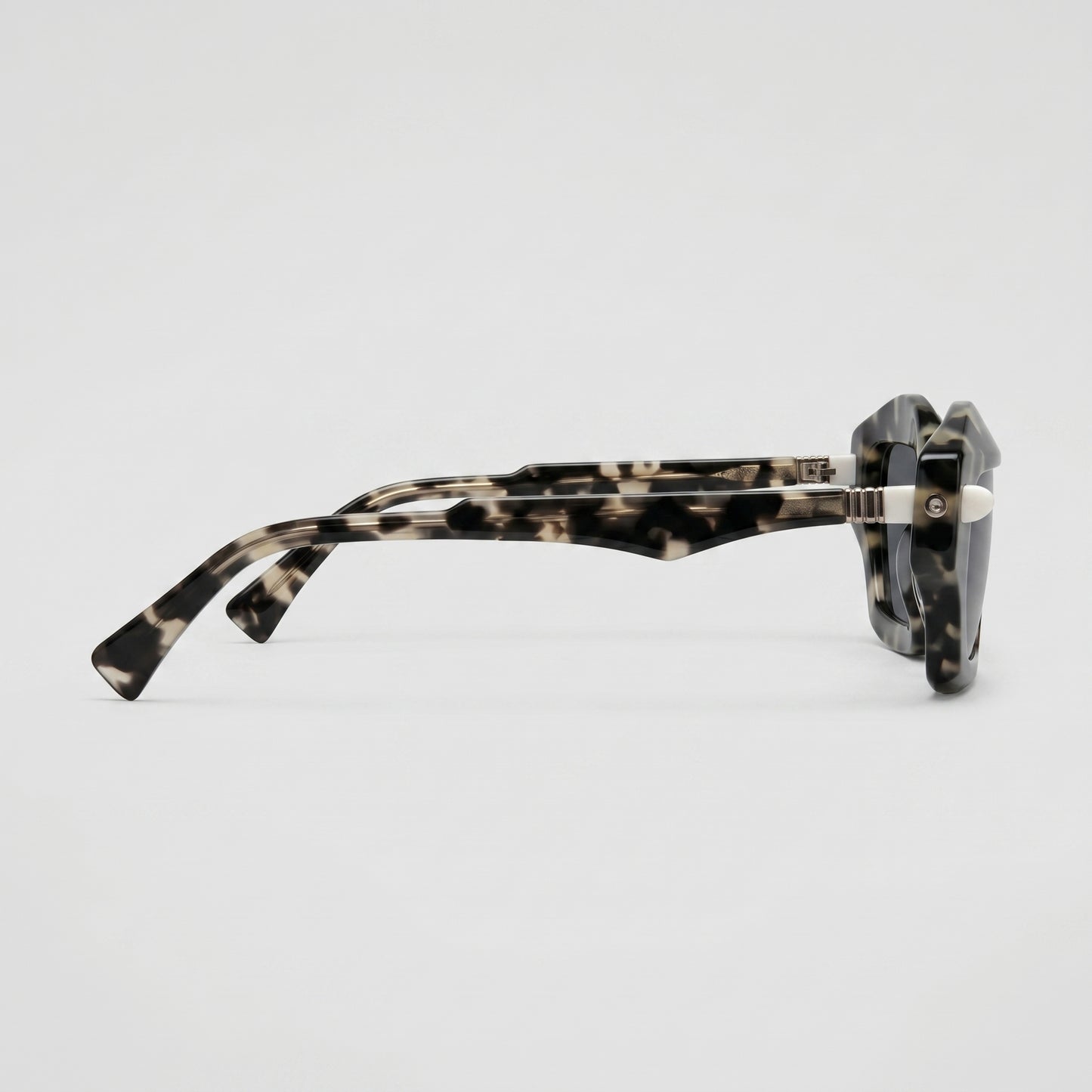 Geometric Tortoiseshell Acetate Sunglasses