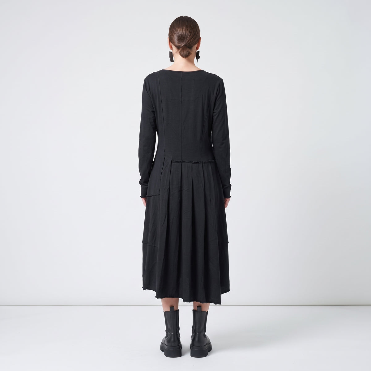 Asymmetric Cotton Jersey Tunic