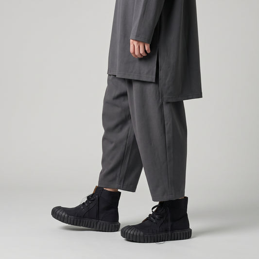High Top Textured Sole Boots