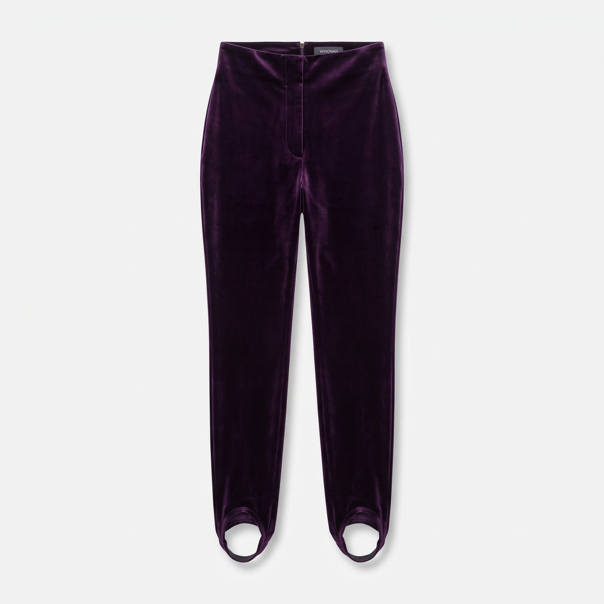 Plush Velvet Stirrup Leggings