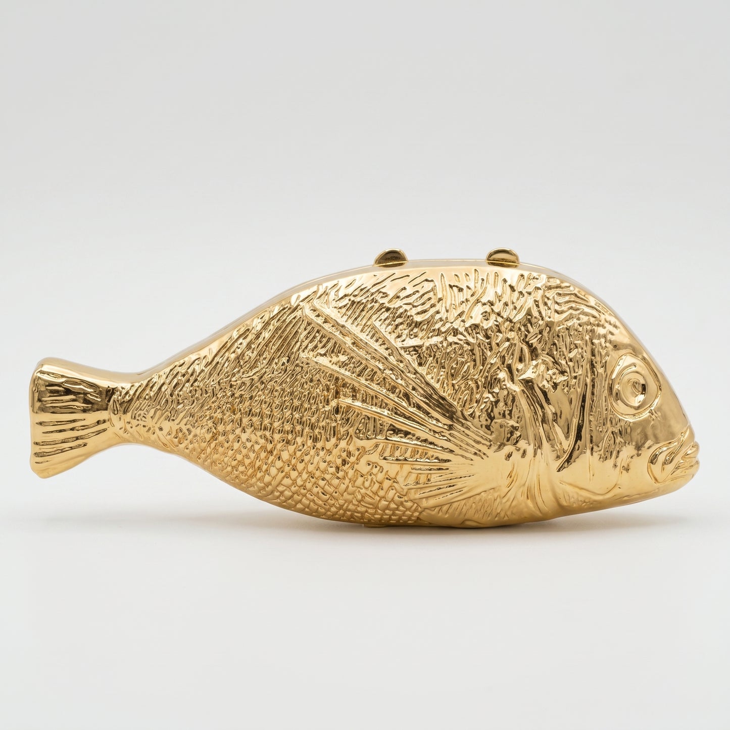 Fish Shaped Metallic Clutch