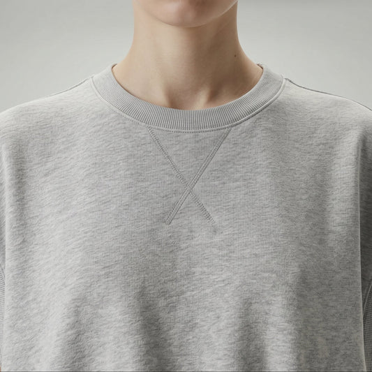 Sleeveless Crewneck Jersey Vest