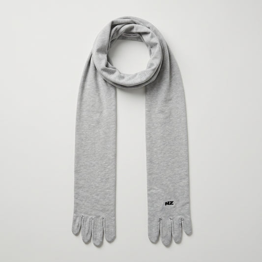 Glove Detail Jersey Scarf