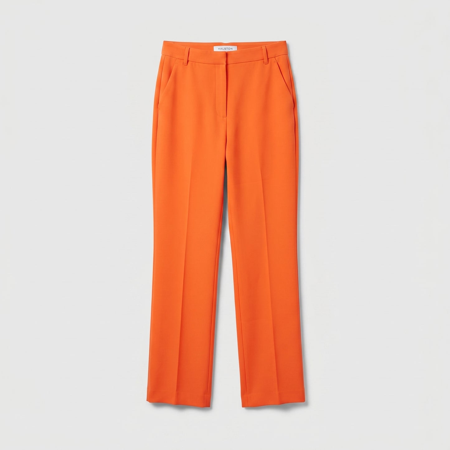 Vibrant Orange Tailored Trousers