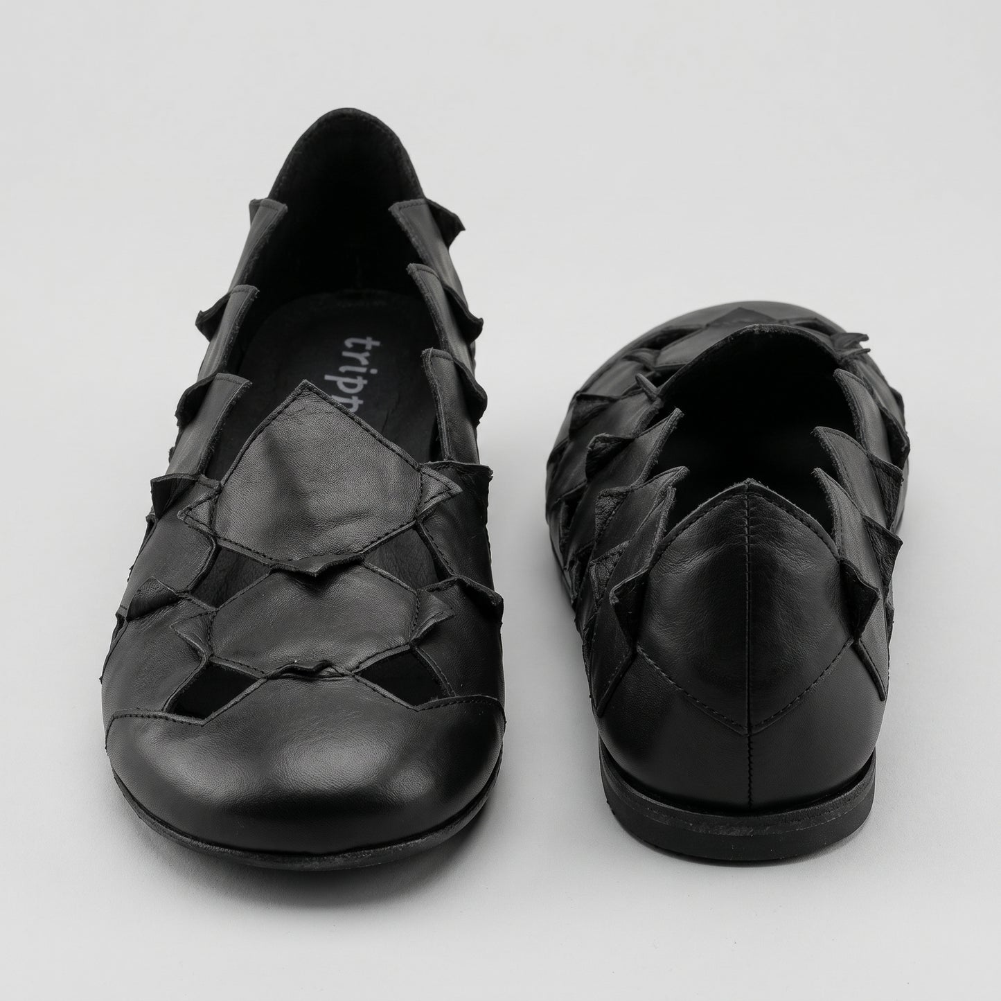 Artisan Cutout Leather Flats