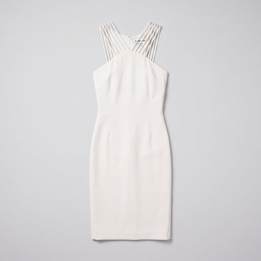 Sleeveless Multi-Strap Midi Dress