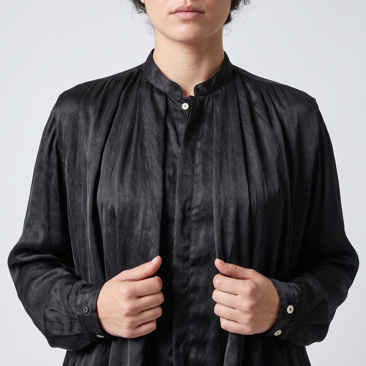Structured Layered Black Jacket