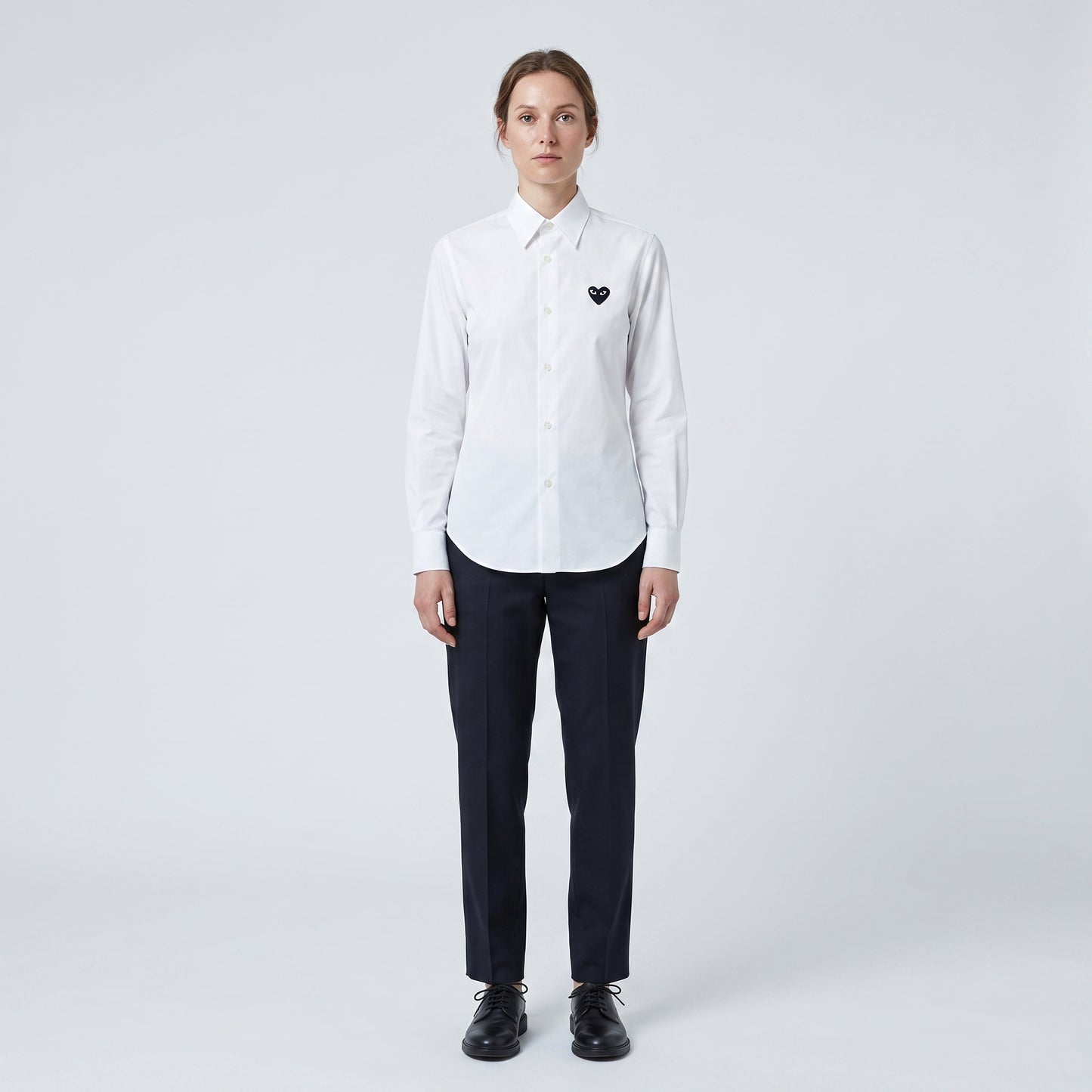 Classic White Cotton Poplin Shirt
