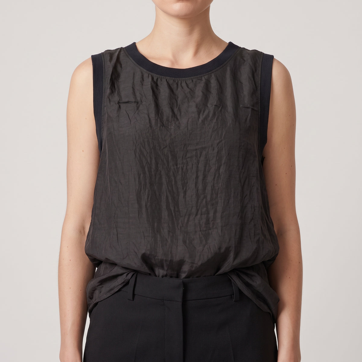 Essential Black Lightweight Tank