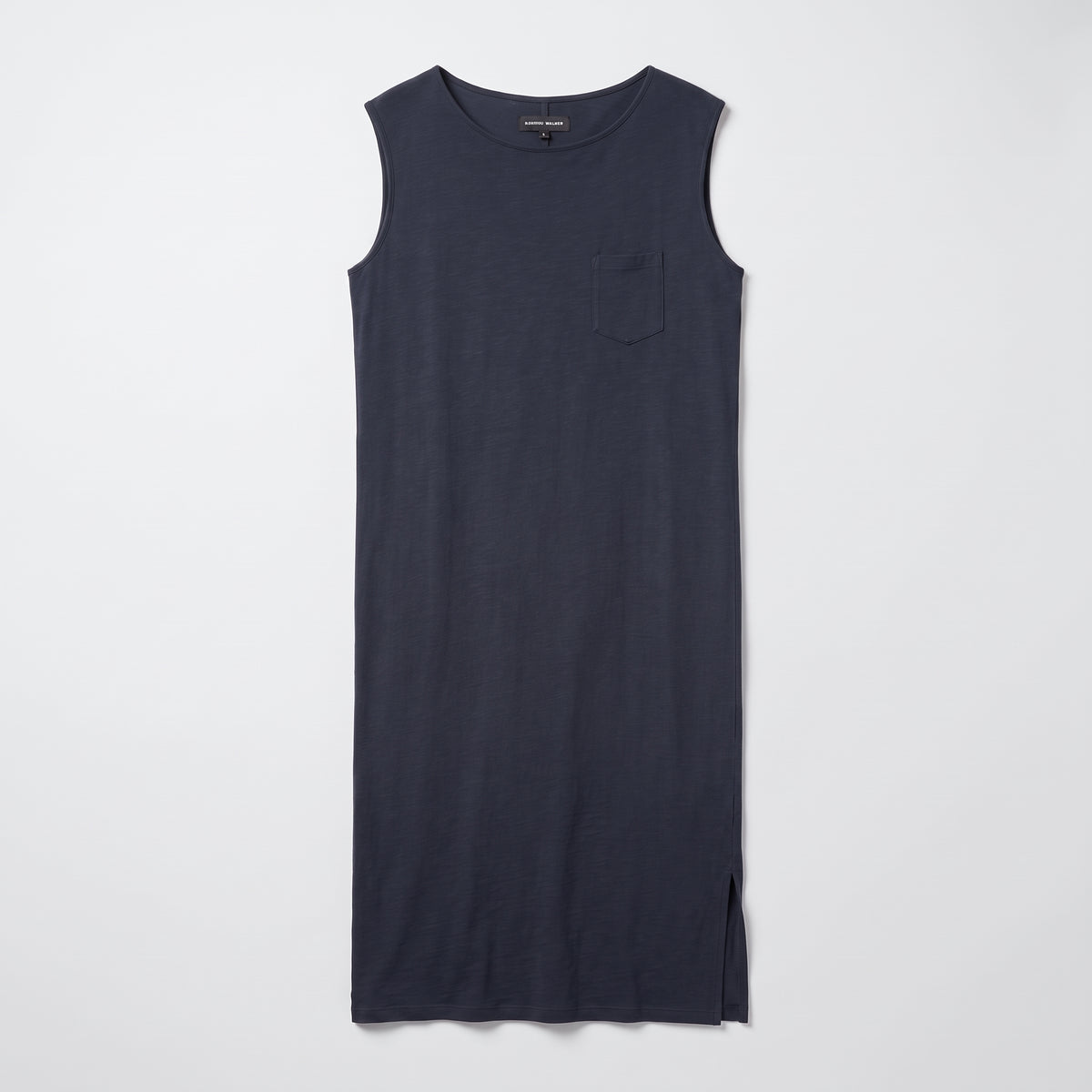 Essential Cotton Sleeveless Midi Dress