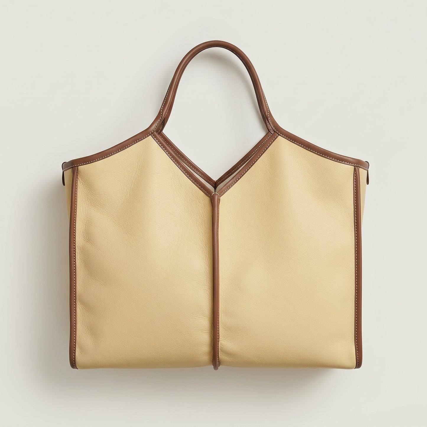 Calella Squared Leather Tote