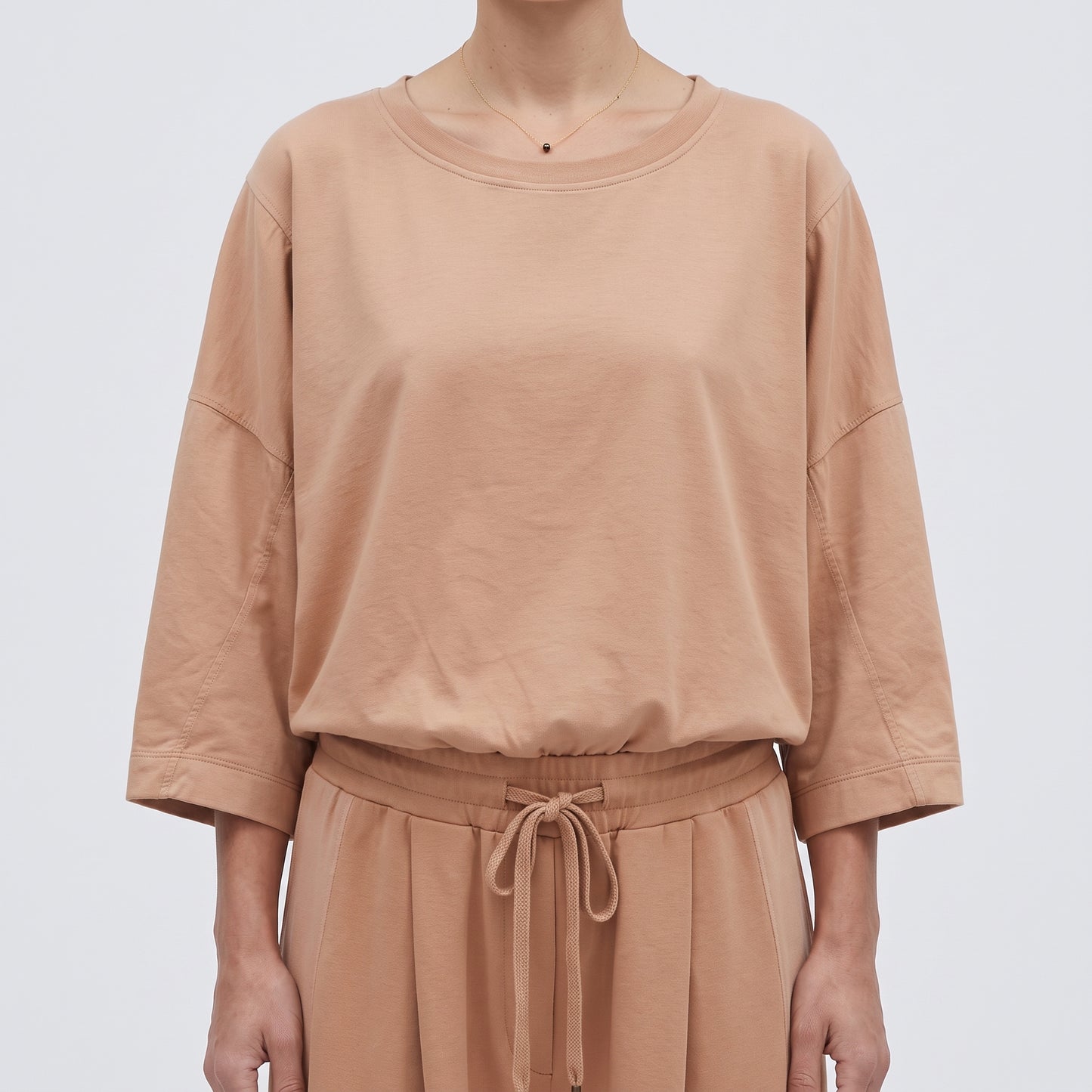 Essential Cotton Crewneck Pullover