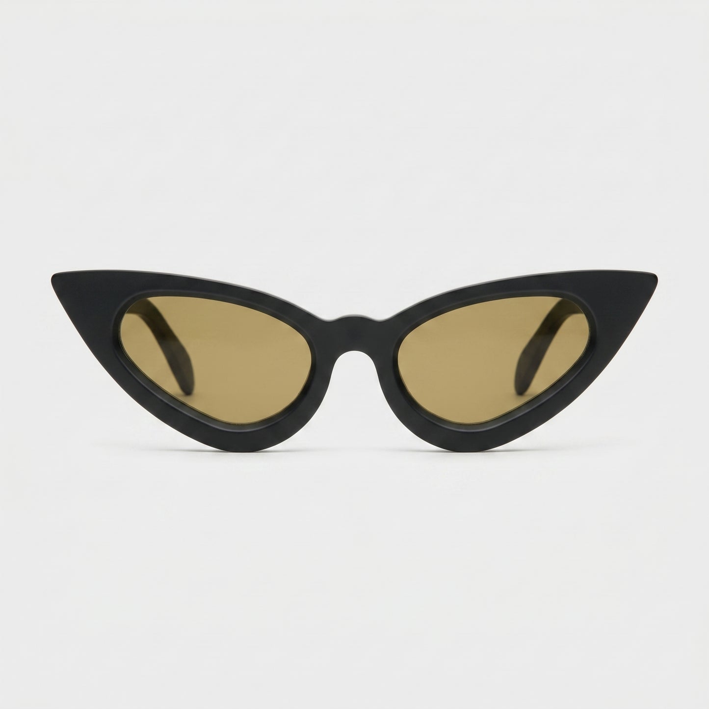 Retro Cat-Eye Tinted Sunglasses