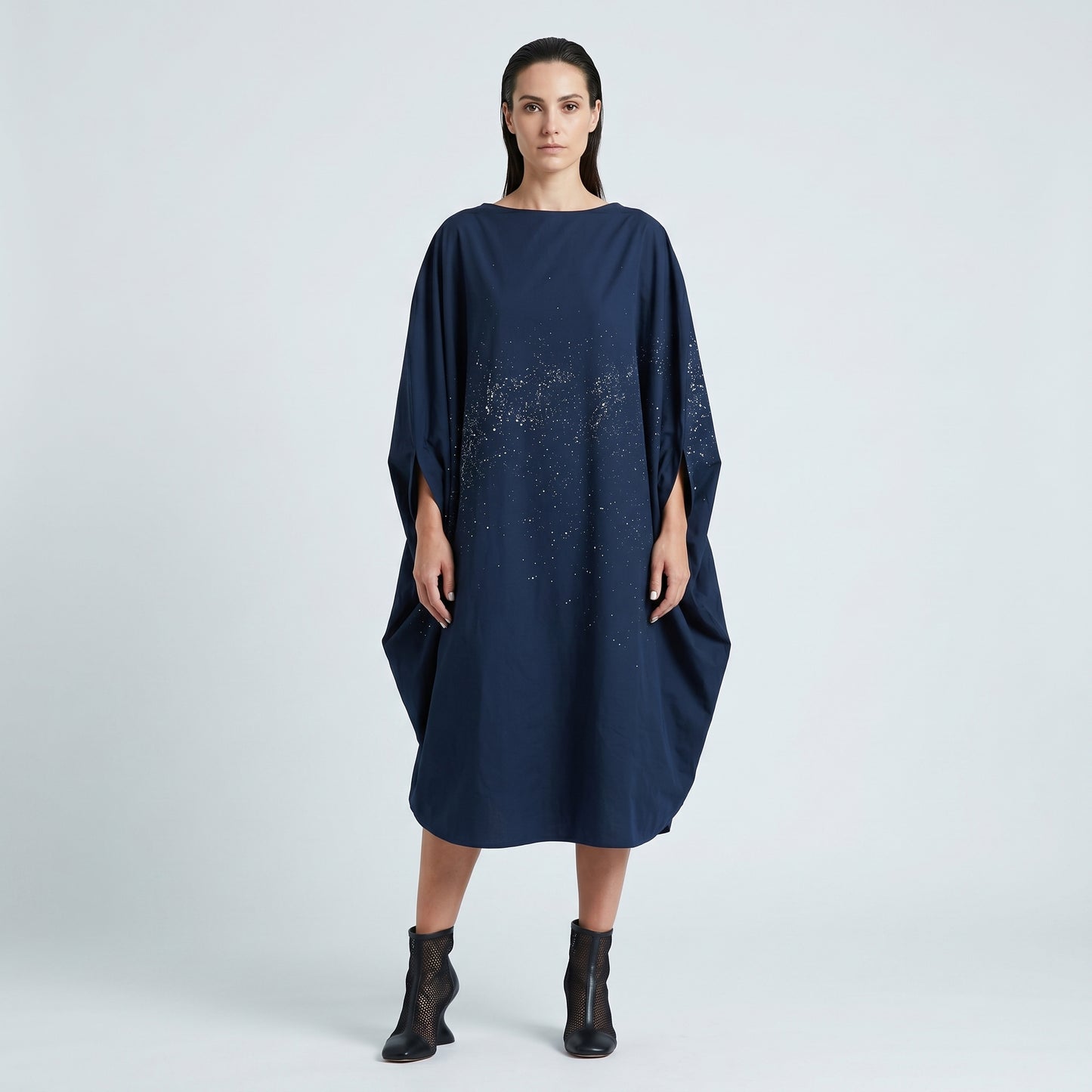 Starry Oversized Cocoon Top