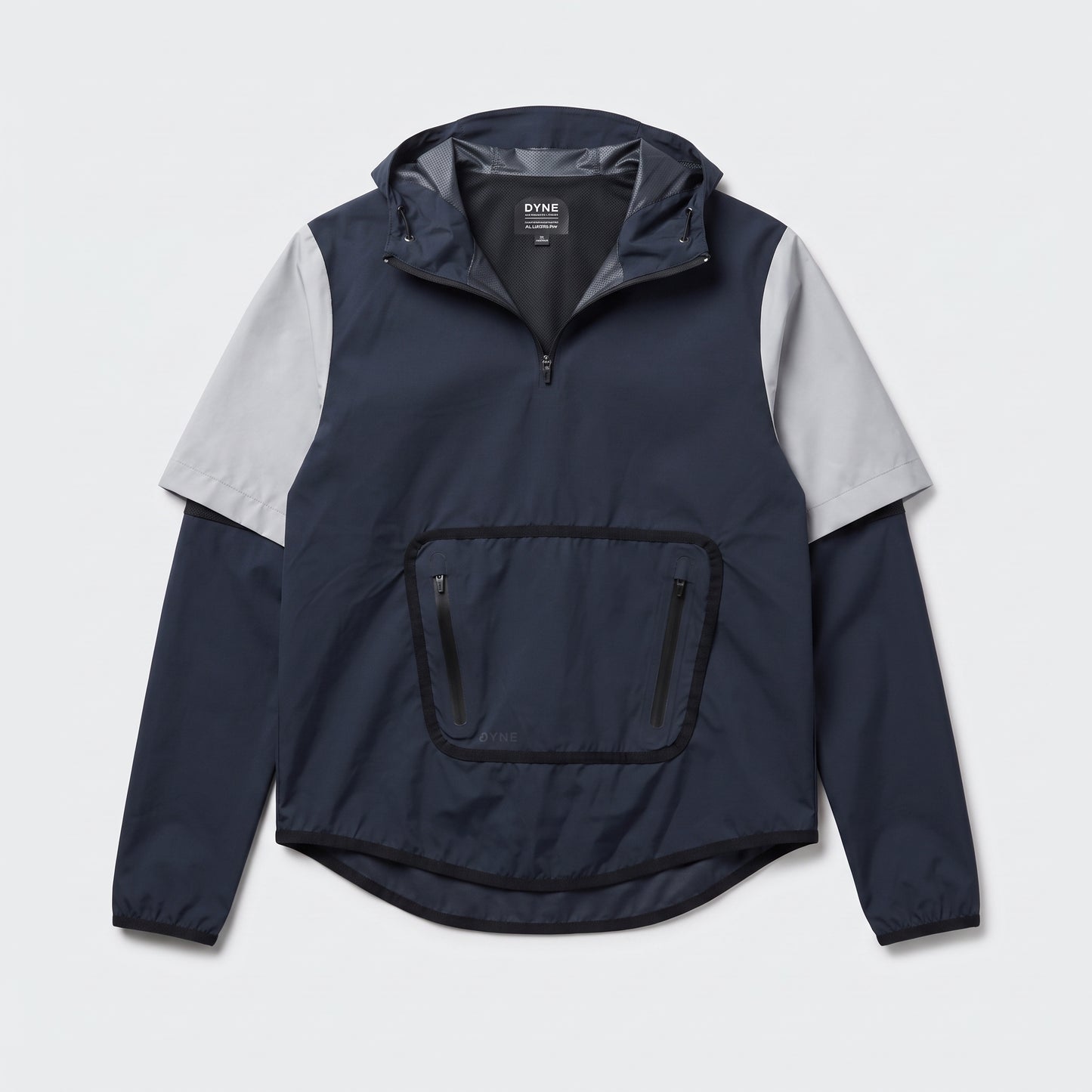 Technical Colorblock Hooded Anorak