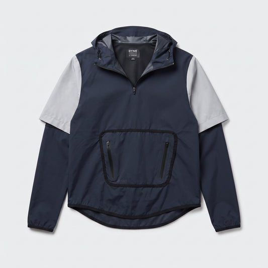Technical Colorblock Hooded Anorak