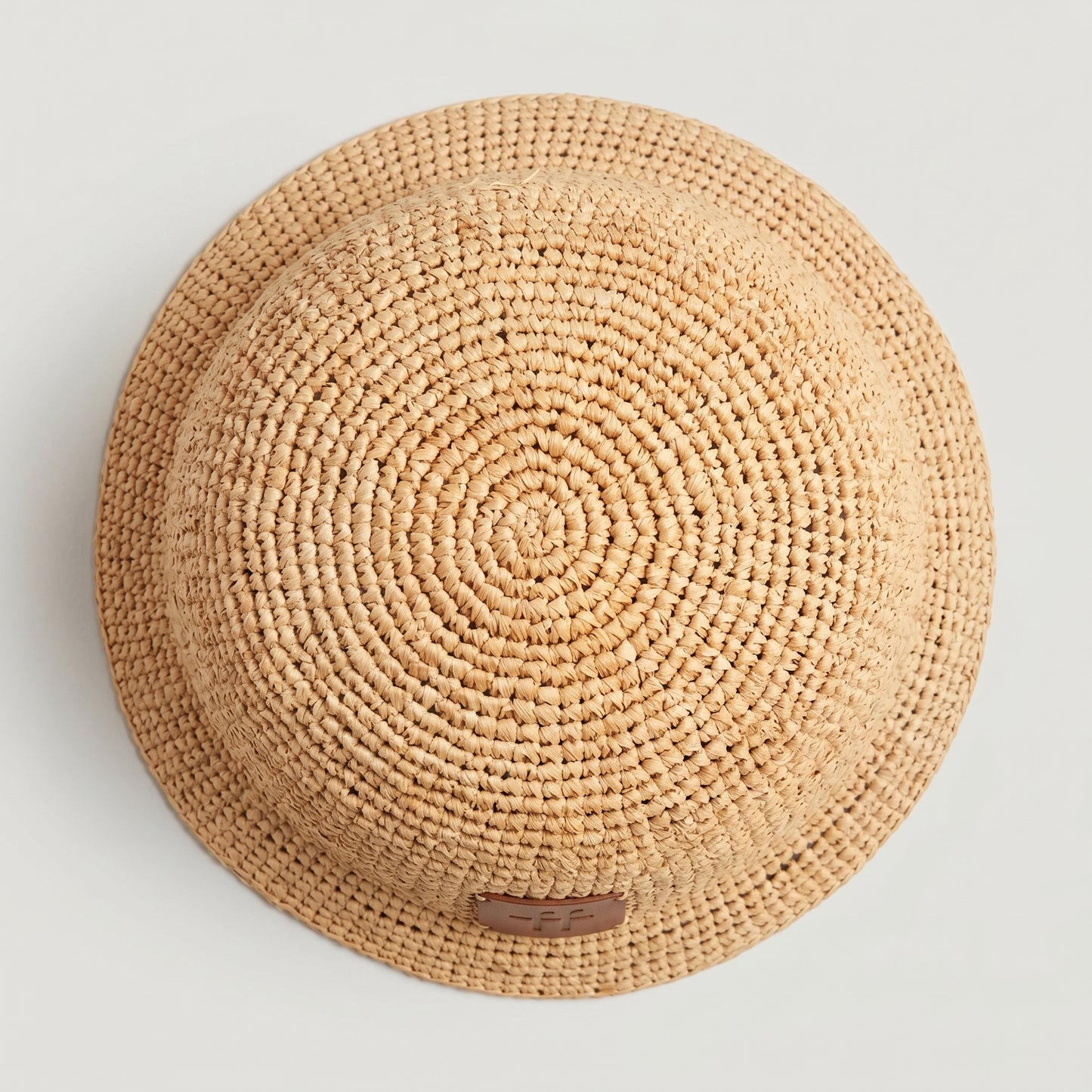 Woven Raffia Bucket Hat