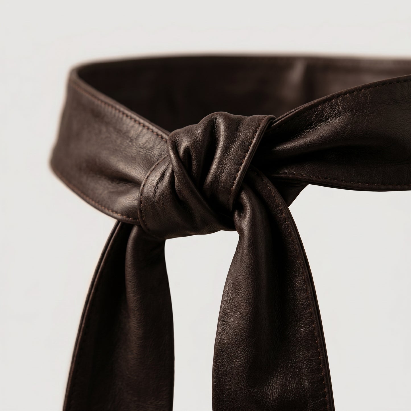 Classic Leather Wrap Belt