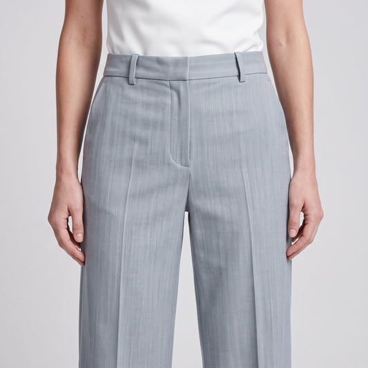 Tailored Pastel Slim Trousers