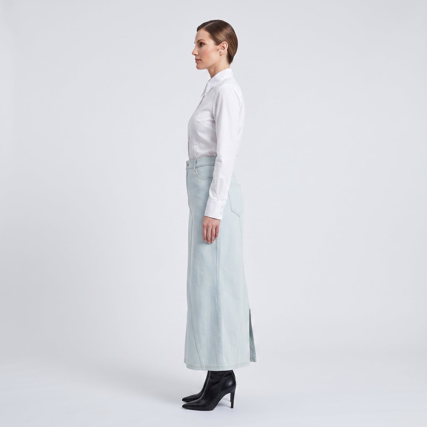 Lightwash Denim Mermaid Skirt