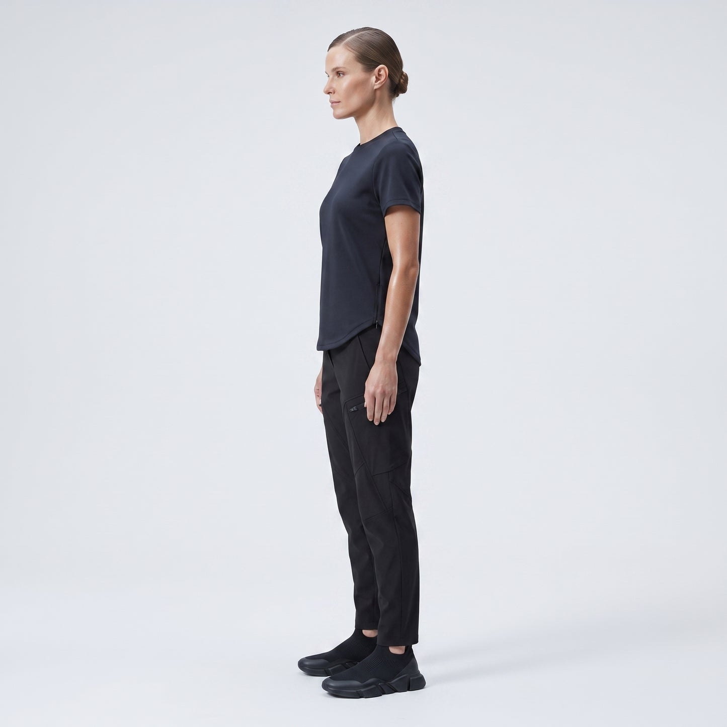 Modern Technical Crewneck T-Shirt
