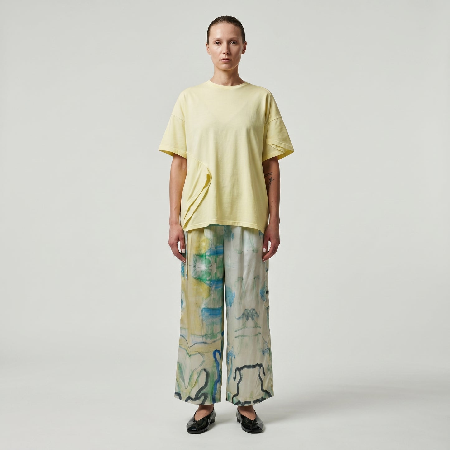 Pastel Oversized Layered T-Shirt