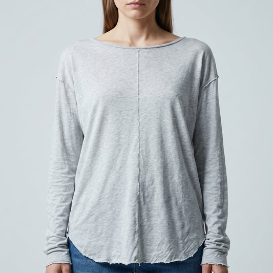 Essential Raw Edge Long Sleeve