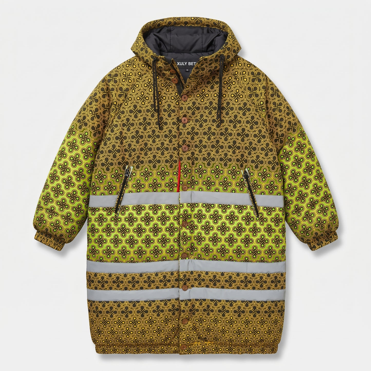 Printed Oversized Padded Parka