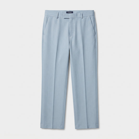 Tailored Pastel Slim Trousers