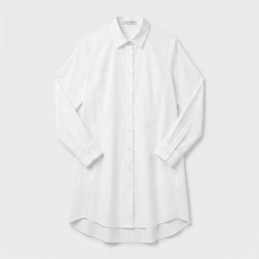 Essential Crisp White Shirtdress