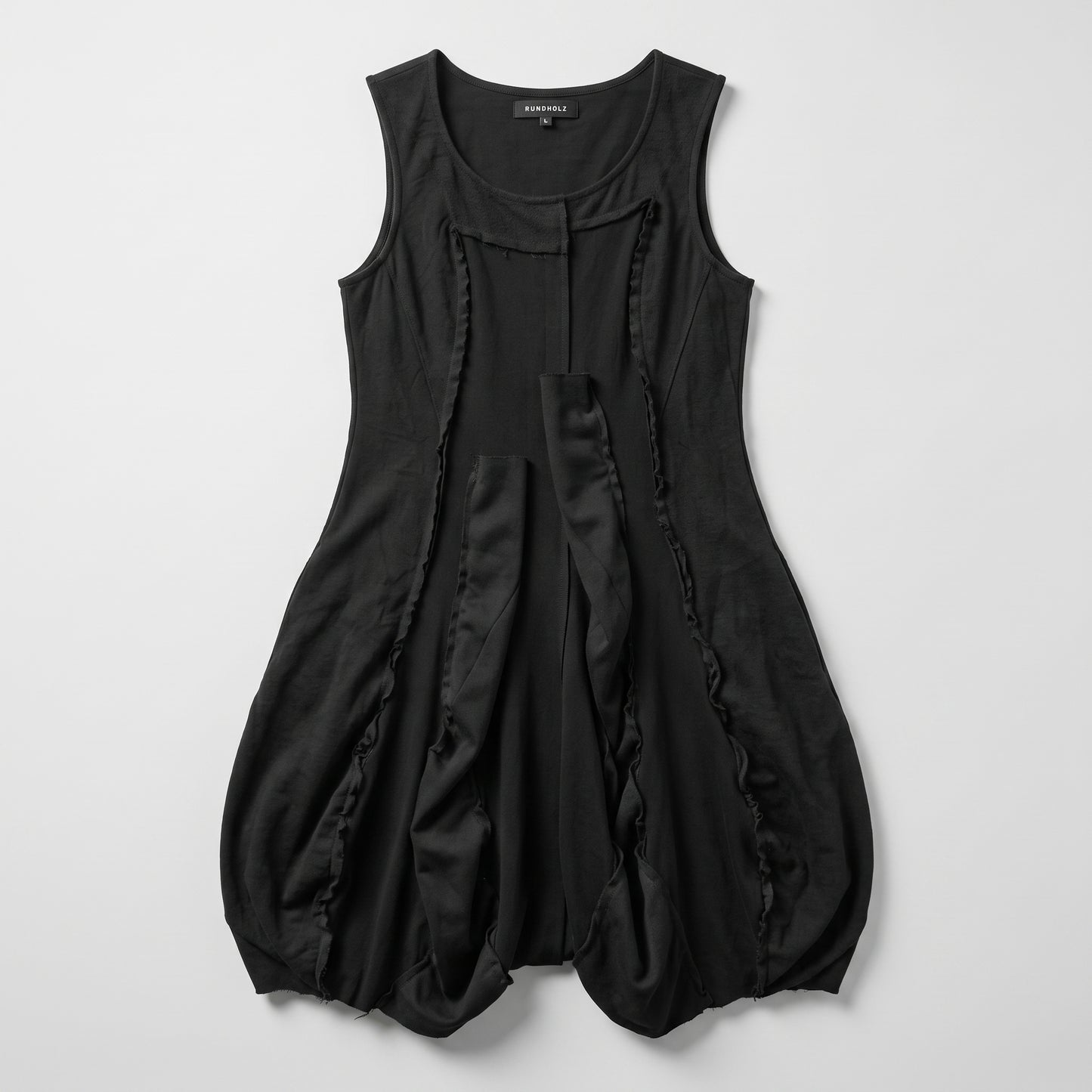 Structured Ruffled Sculptural Vest