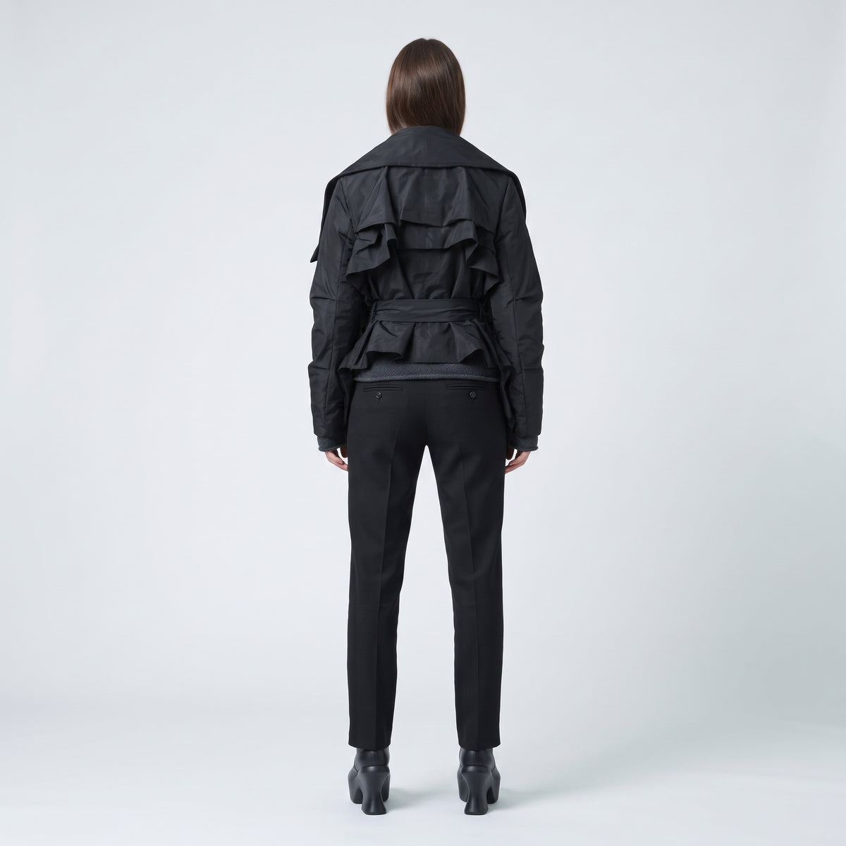 Tailored Essential Black Trousers