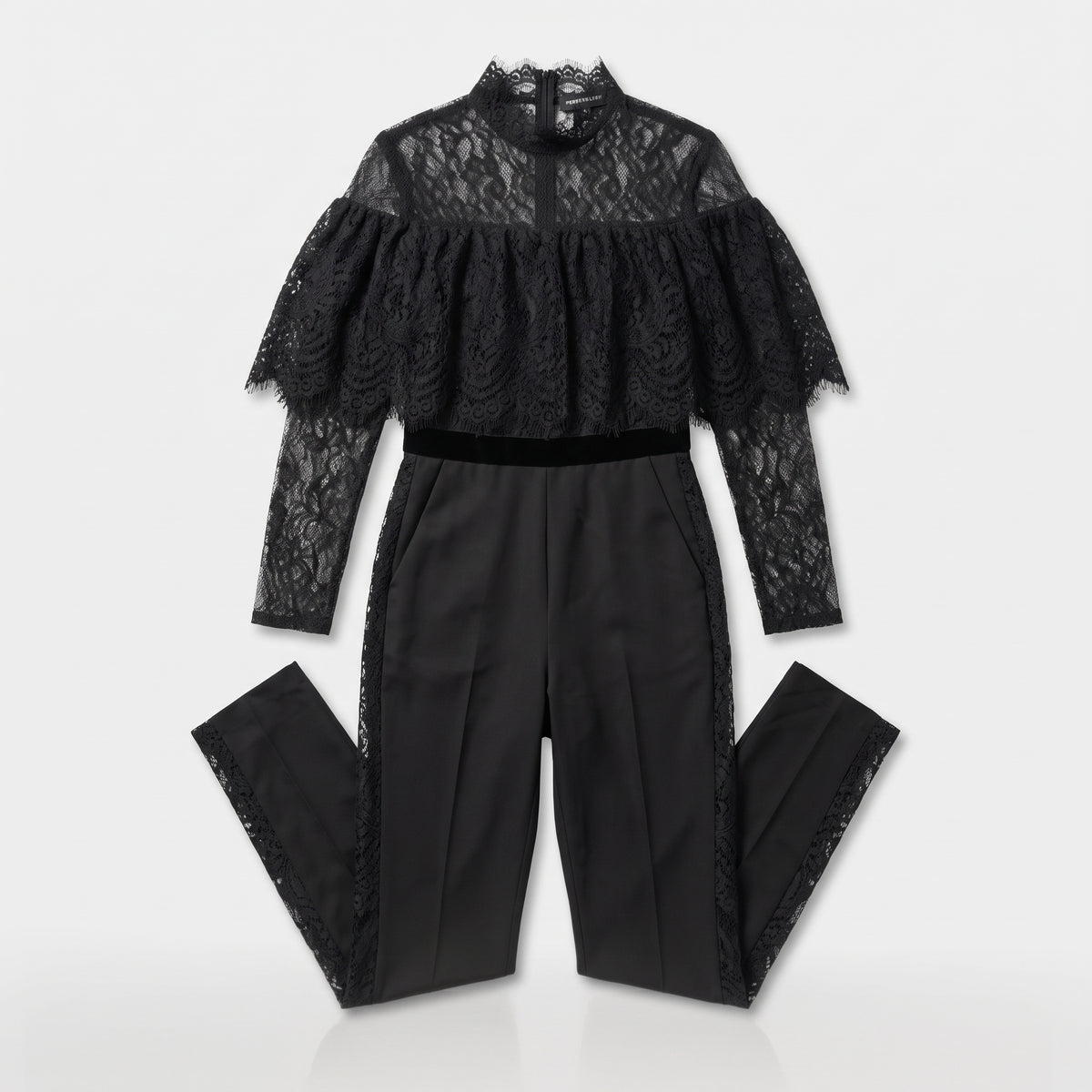 Elegant Black Lace Jumpsuit