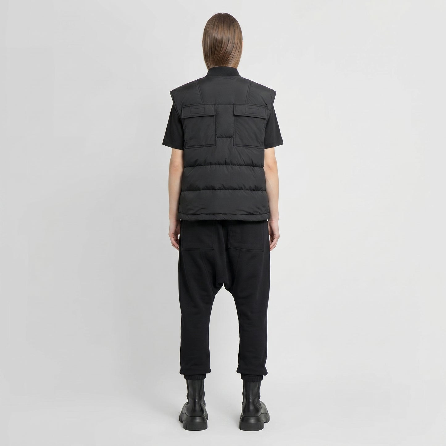 Dropped Crotch Drawstring Sweatpants