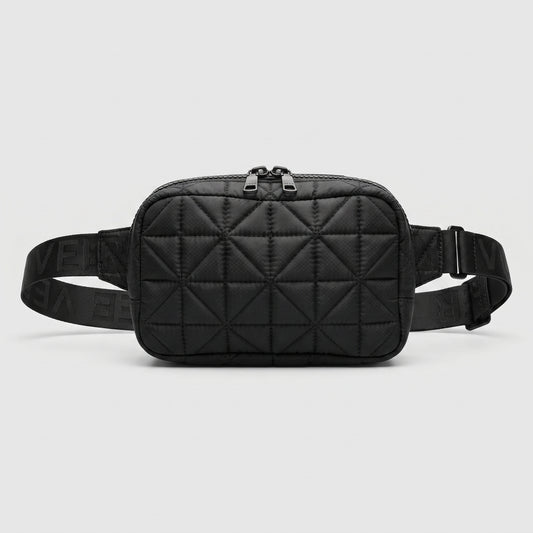 Quilted Technical Fabric Belt Bag