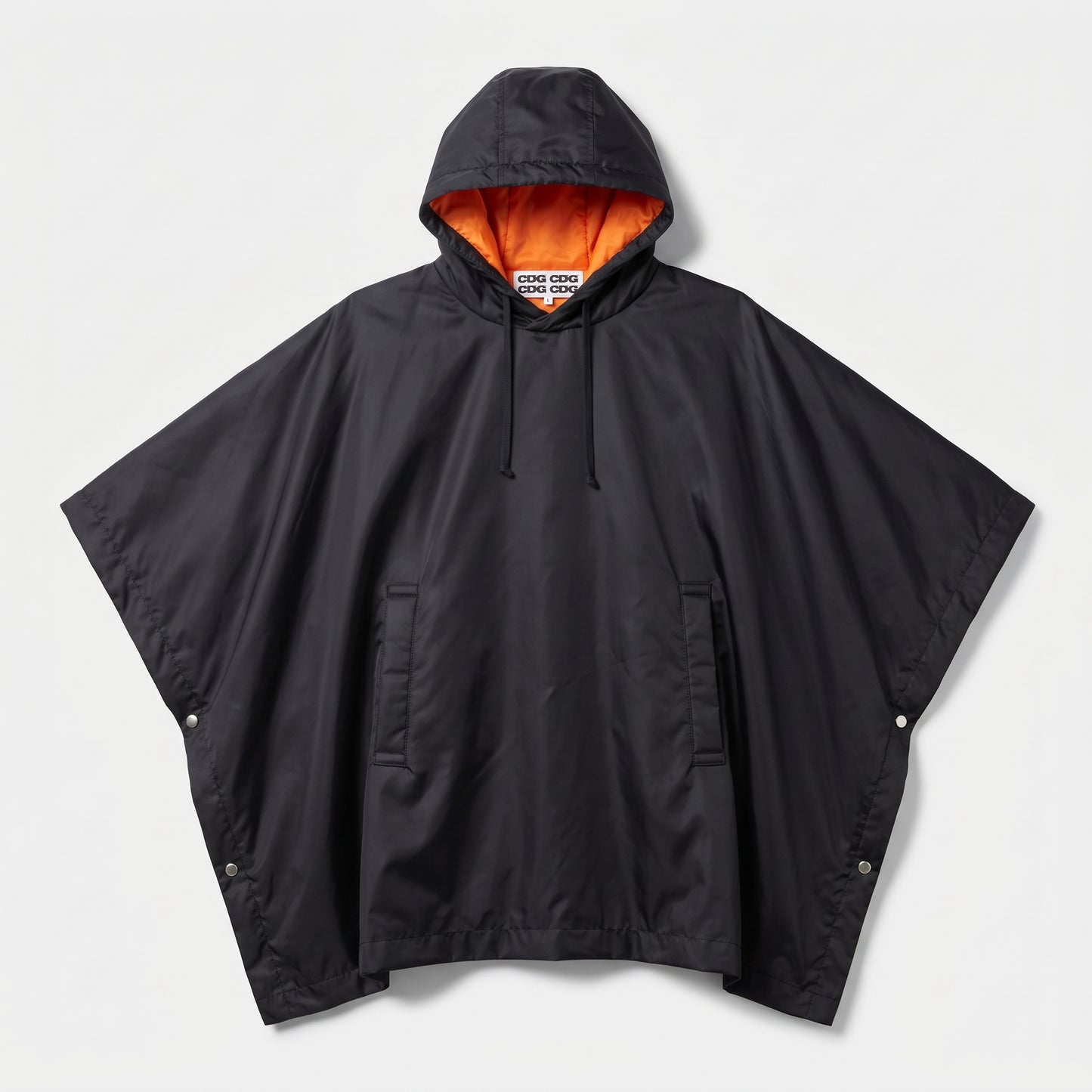 Technical Hooded Poncho Cape