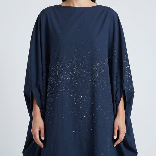 Starry Oversized Cocoon Top