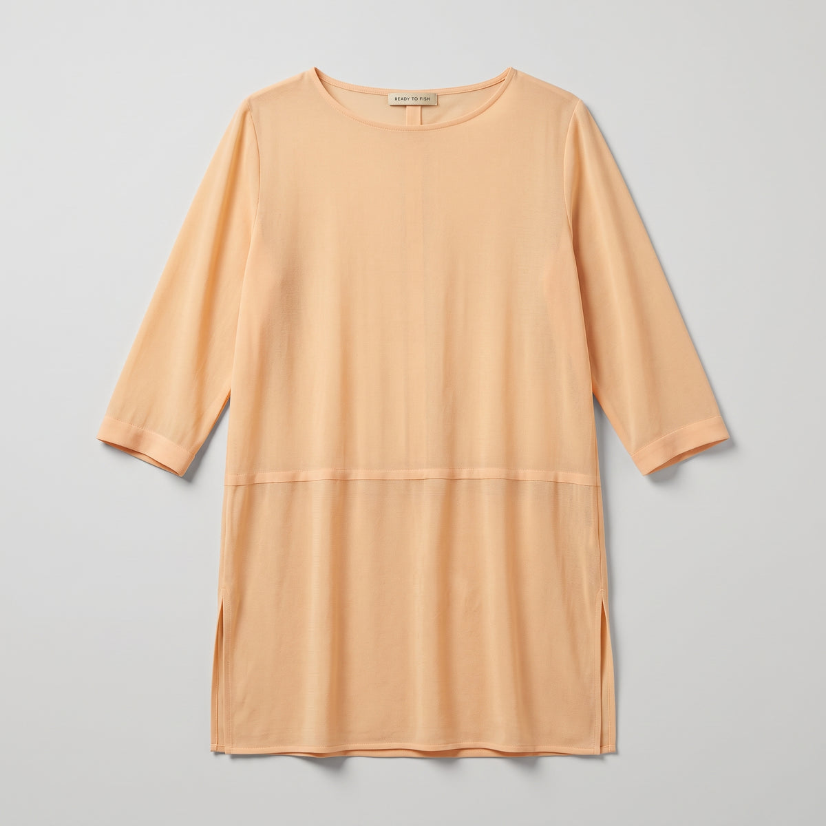 Peach Lightweight Jersey Tunic