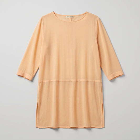 Peach Lightweight Jersey Tunic