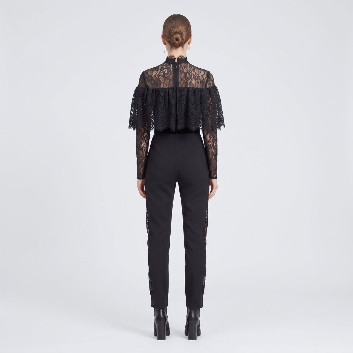 Elegant Black Lace Jumpsuit
