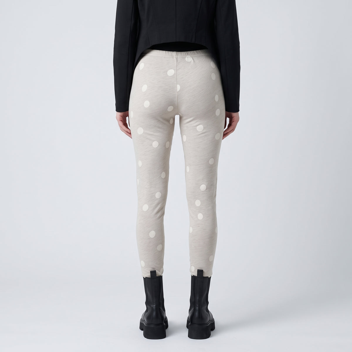 Polka Dot Jersey Leggings