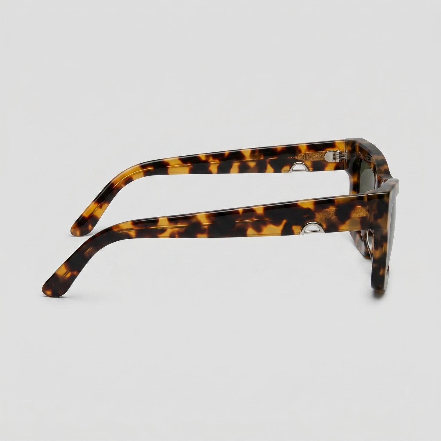Bold Tortoiseshell Angular Sunglasses
