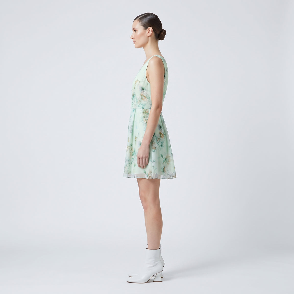 Floral Printed A-Line Dress