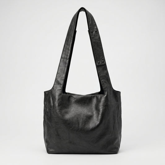 Slouchy Leather Shoulder Bag