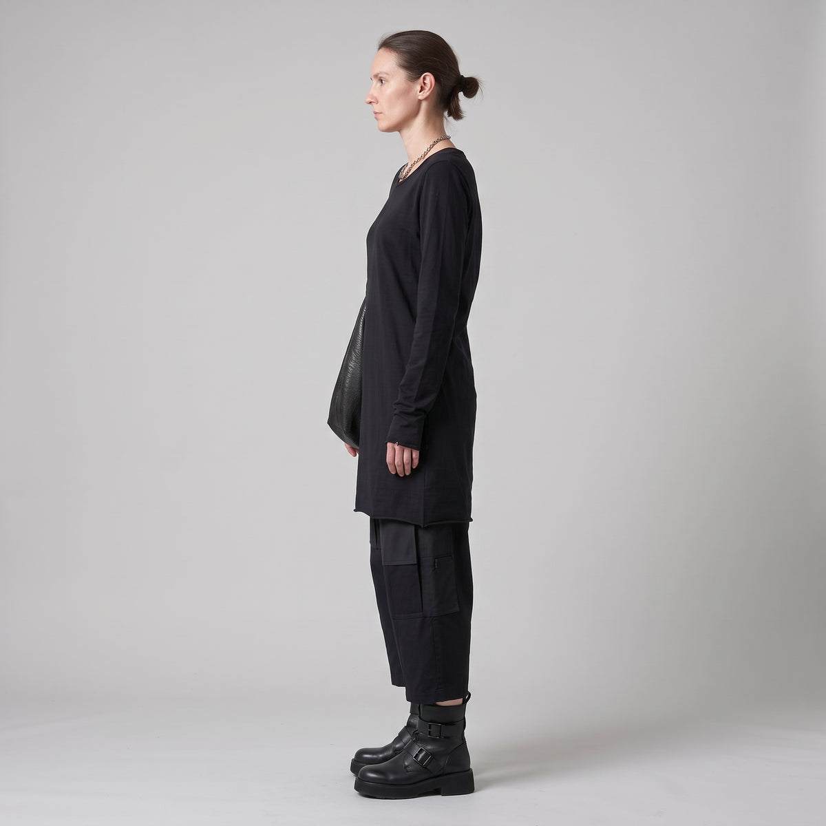 Essential Black Long Sleeve Dress