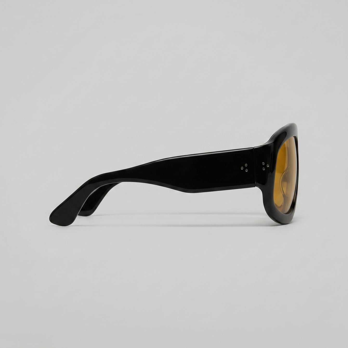 Oversized Yellow Tinted Sunglasses