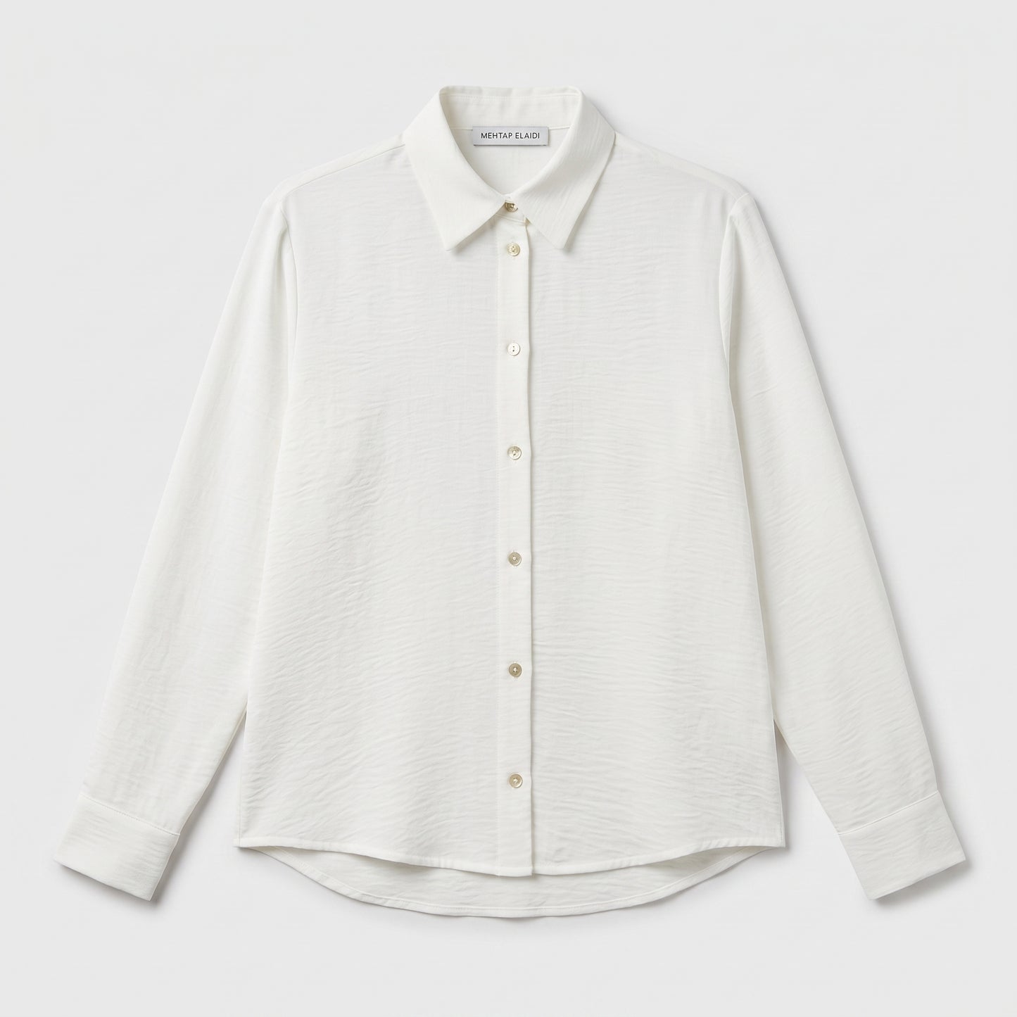 Classic Textured Button-Down Shirt